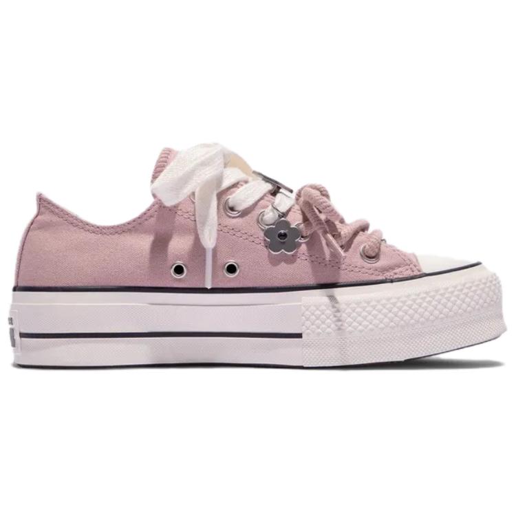Converse All Star Lift Retro Low Top Canvas Shoes Women Sneaker Pink A24182C