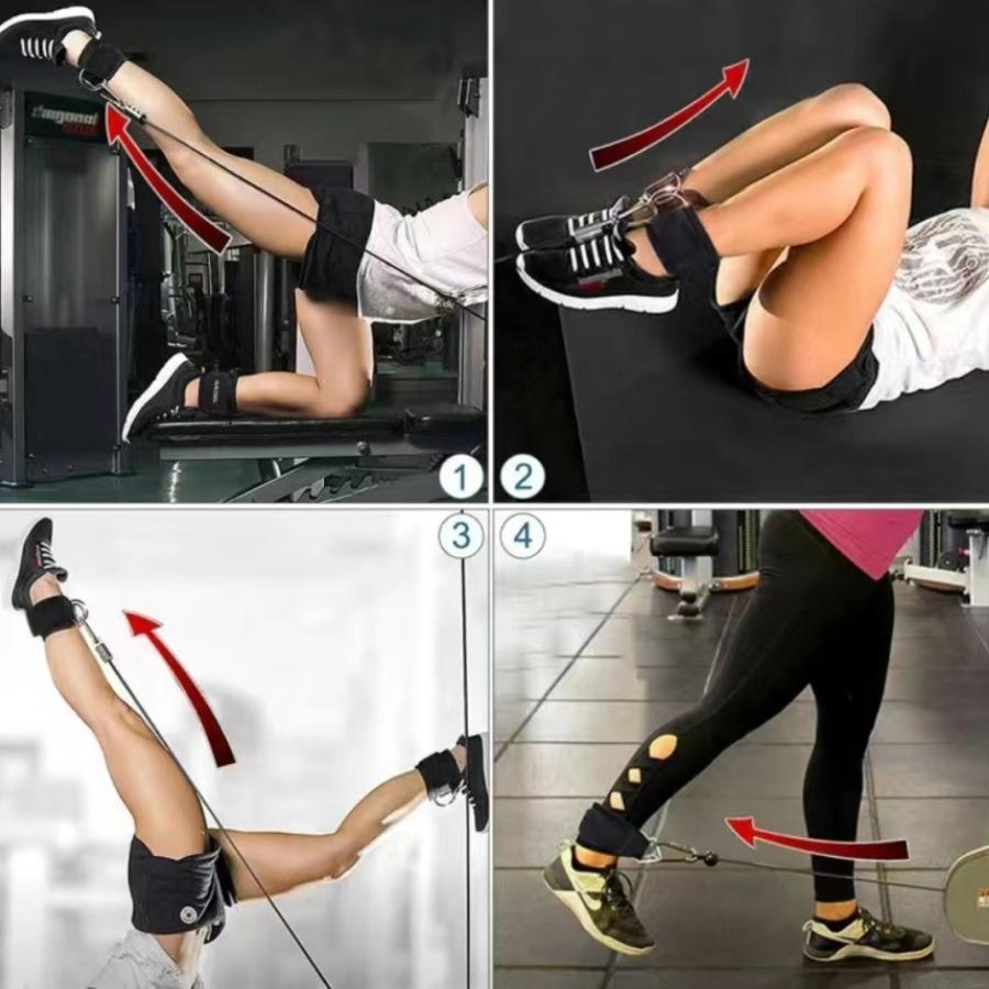 Fitness Ankle Buckle, Dragon Gate Frame, Leg Training, Hip Strength Training Equipment, Ankle Loop, Leg Binding Strap