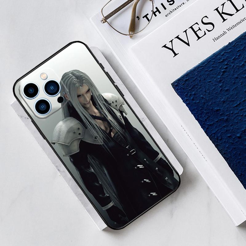 Final Fantasy Sephiroth Case For iPhone 17 Air 15 14 13 12 11 16 Pro Max Mini 16 15 Plus 16e Funda Silicone Cover