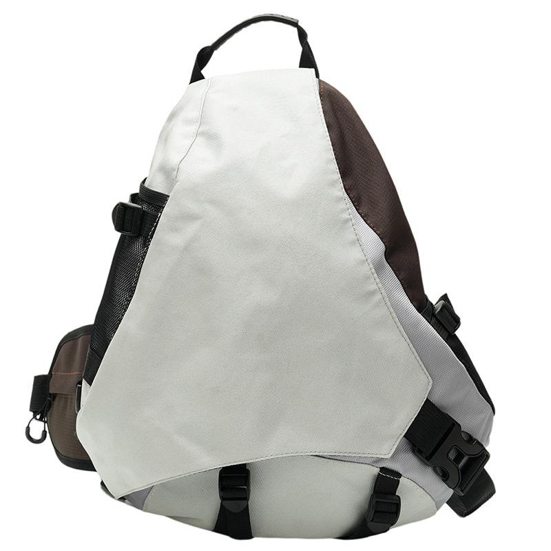Men'S Shoulder Bag Fashion Function Wind Crossbody Bag Men'S Multifunctional Large Capacity Shoulder Backpack