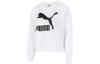 Sweatshirts Women's White Crew Neck Moderate Regular 531382-02