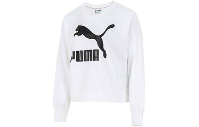 Sweatshirts Women's White Crew Neck Moderate Regular 531382-02
