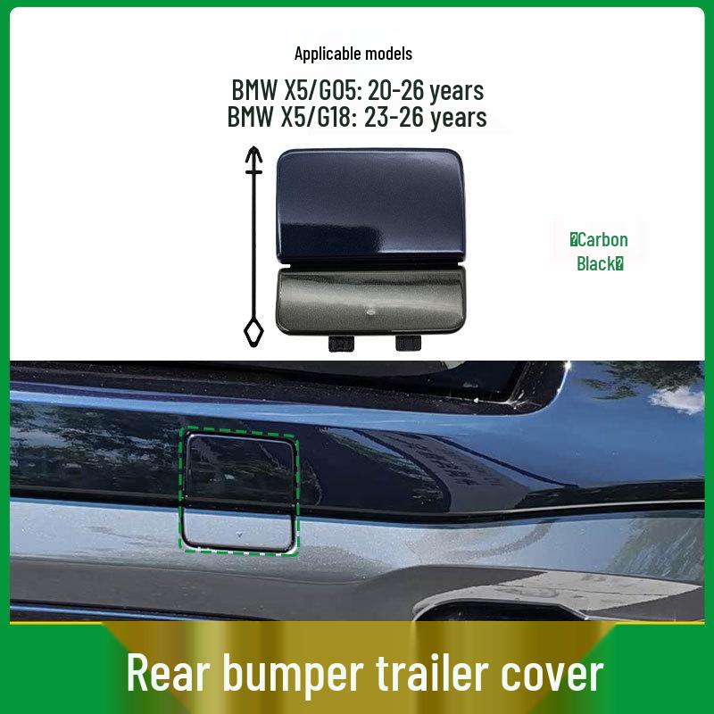 BMW X5M Rear Bumper Tow Hook Cover (2019-2026) - Part 51128099126