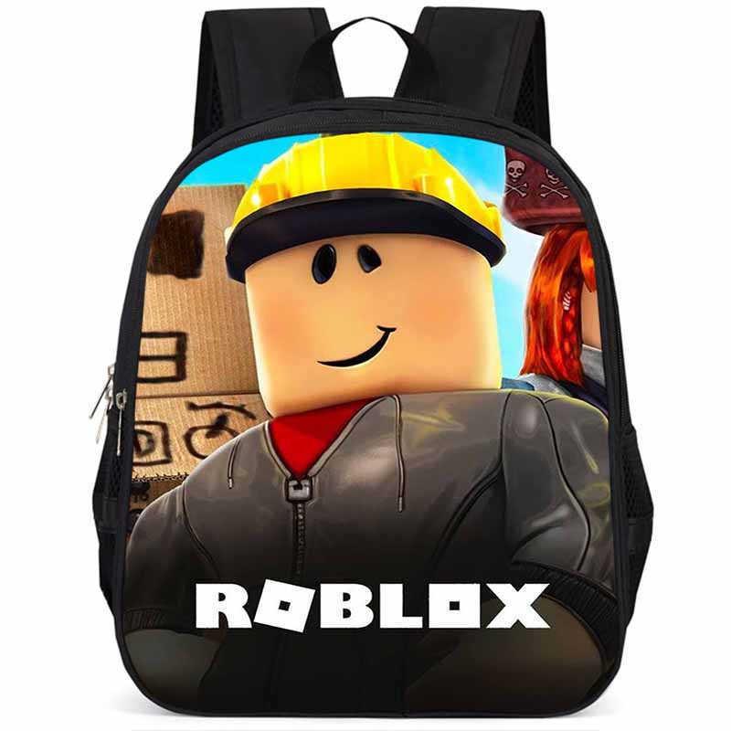 Roblox Large Capacity Lightweight Oxford Cloth School Backpack For Kids Boys Girls