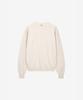 ZIOSONGZIO Semblance Whole Garment Crew Neck Knit Cream Zi2Kt804Cr