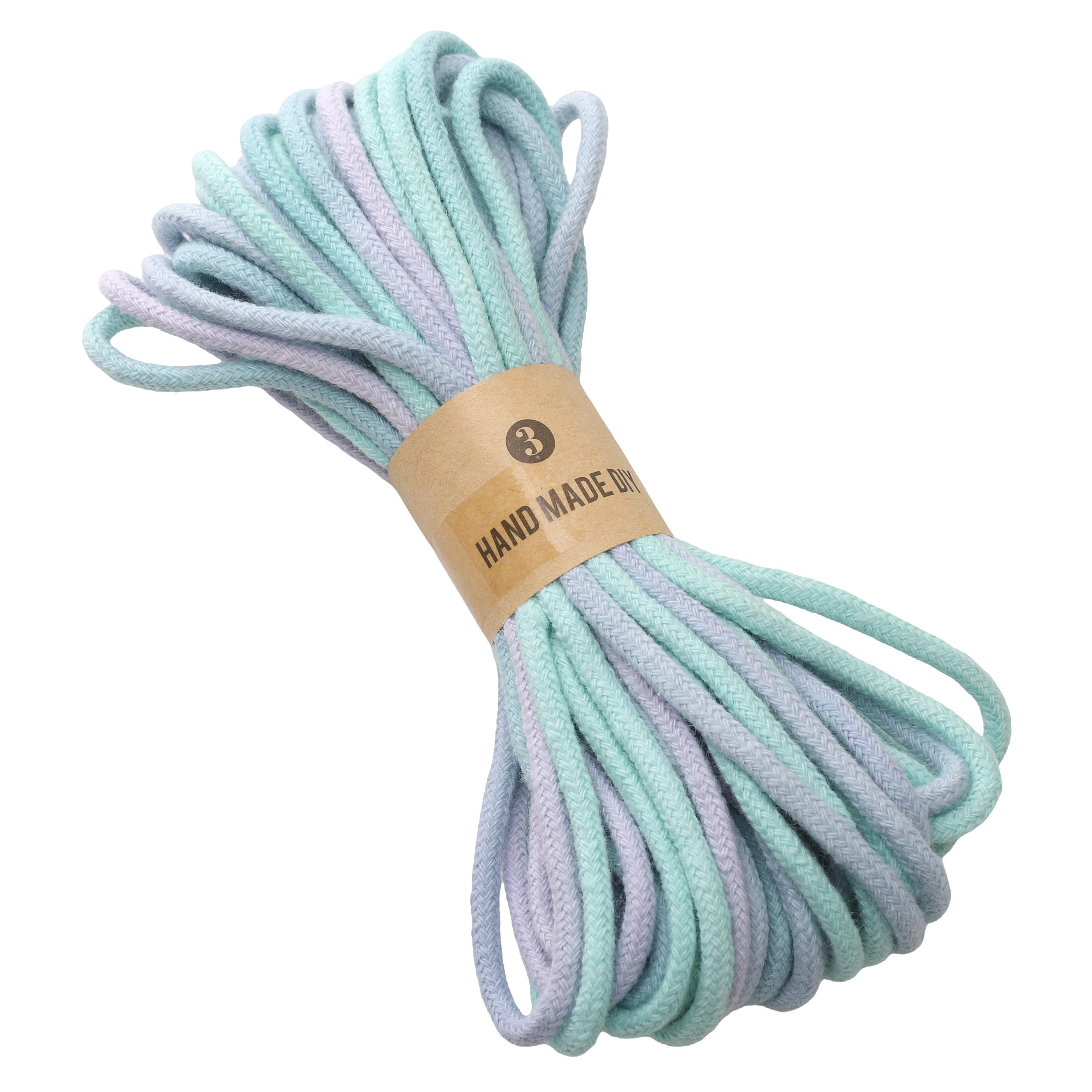 

Основний Бавовняний Однотонний Плетений Бавовняний Шнур Нитка Струна Для DIY Бісероплетіння Браслет Виготовлення Ювелірних Виробів 41