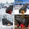 Snow Thrower Cover Waterproof Dustproof Snow Blower Covers for Most Electric Two-Stage Snow Throwers (L: 60.24x33.07x45.28in/ 153x84x115cm)