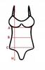 aQ1745 WOMEN'S SOLID BODYSUIT ONLY HELLE M