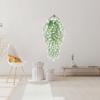 2Pcs Artificial Hanging Flowers,UV-Resistant Fake Hanging Plants Flower Bouquet Hanging Vine Plants Drooping Plants