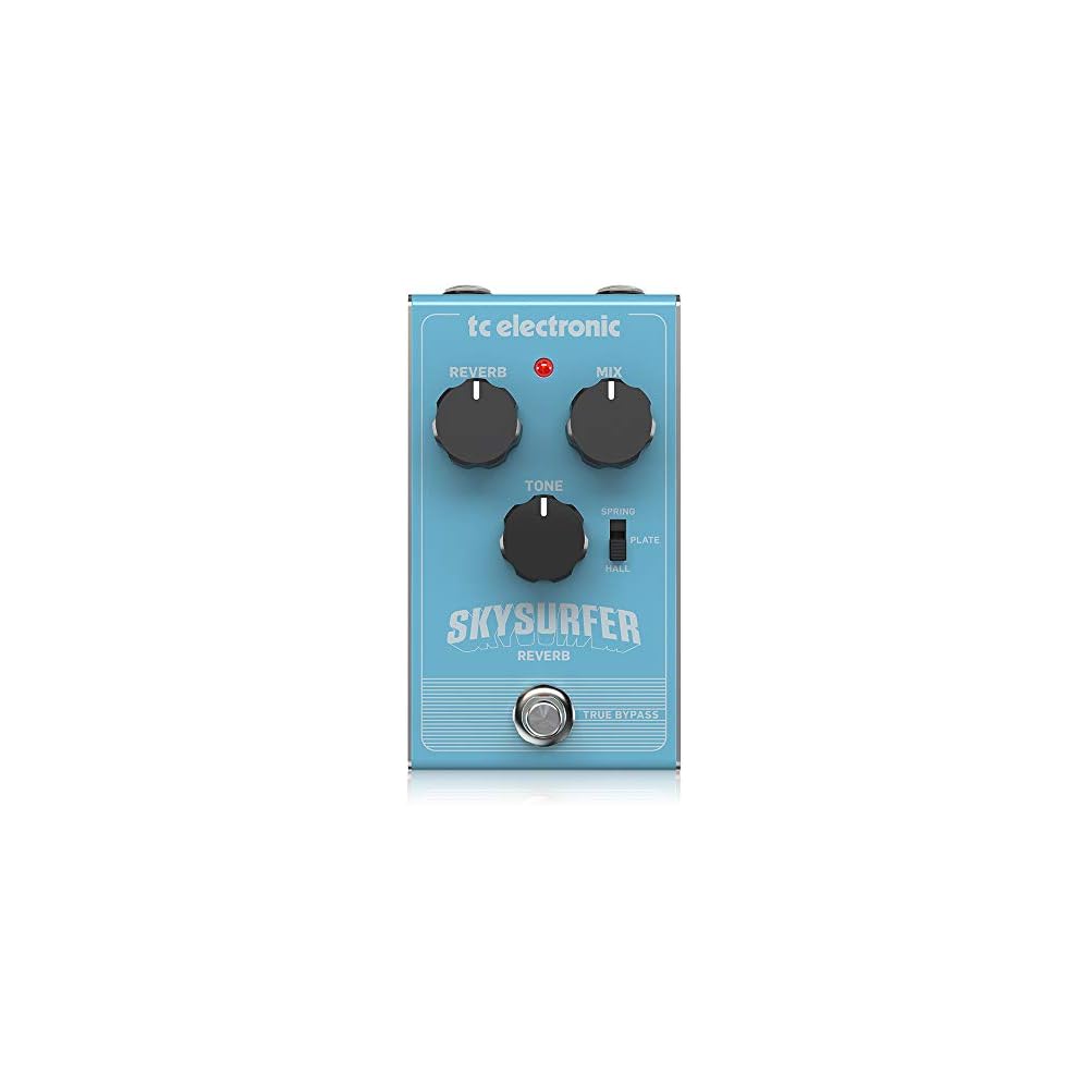 tc electronic Skysurfer Reverb Guitar Effects Pedal Compact Design True Bypass