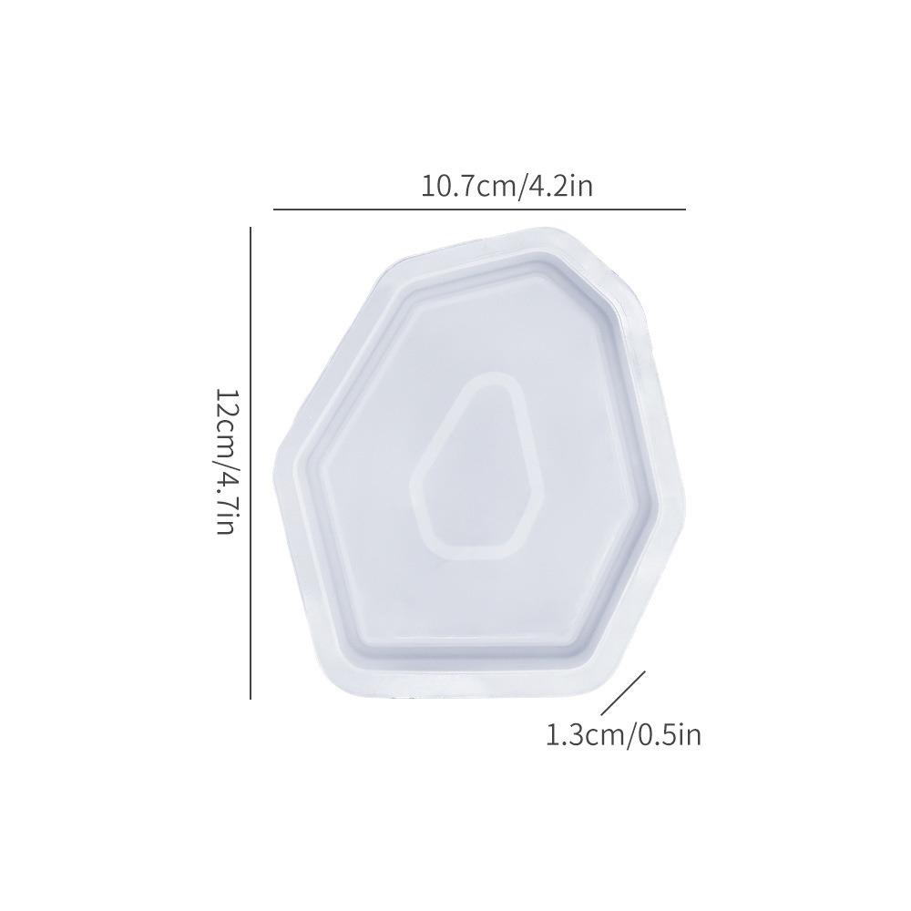 New Irregular Geometric Silicone Mold DIY Handmade Storage Tray Mold Reusable Craft Mold Home Decor