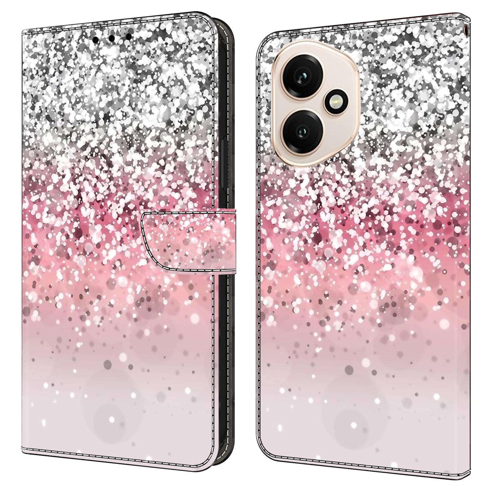 

Для Honor 400 5G (Глобальный) Чехол Магнитная застежка 3D узор Кожаный кошелек Чехол для телефона Gradient