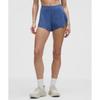 Lululemon Fast And Free High Rise Classic Fit Split Short 3  Brilliant Blue