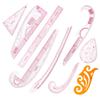 Multi-Function Sewing and Pattern Making Curve Ruler Set