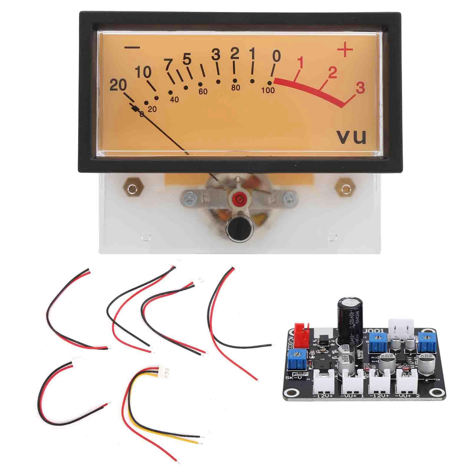 

Головка VU-метра TN‑73‑HS‑9213H з платою драйвера DIY DB Аудіо тестер рівня Головка Аксесуар