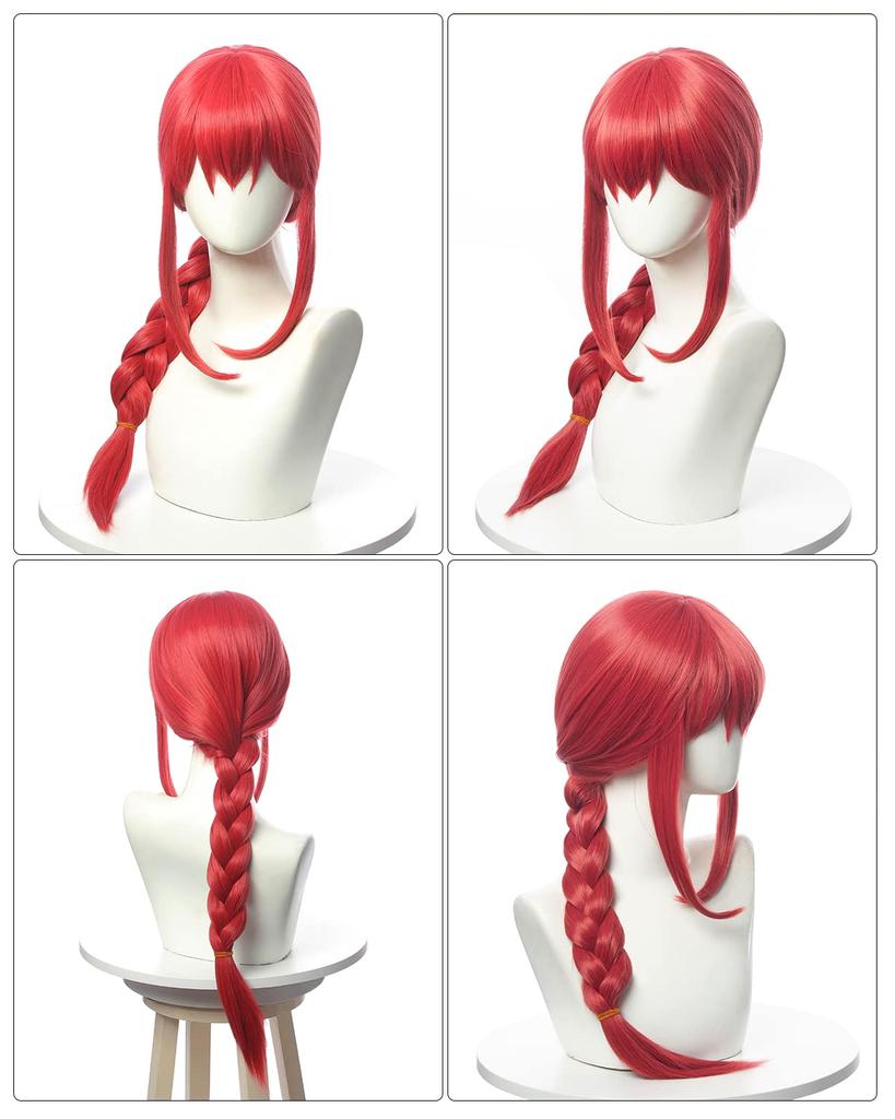 Makima Cosplay Wig Included Anime Chainsaw Man Manga Chain Saw Man Makima Costume Set Halloween Costume Photoshoot Costume Event M [CR ROLECOS]