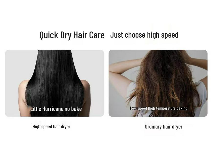 Top-Spec Bladeless Hair Dryer: High-Speed, Negative Ion, Quick Dry, Strong Airflow, Powerful Home Hair Care