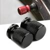 Dustproof Waterproof High Visibility Motorcycle Wheel Tire Valves Caps, Enhancing Safety Styles with Simple Installation