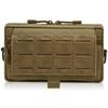 Outdoor Molle Admin Pouch 1000D EDC Utility Pouches Hunting Tools Storage Pouch Tactical Chest Bag Backpack Accessory Pack
