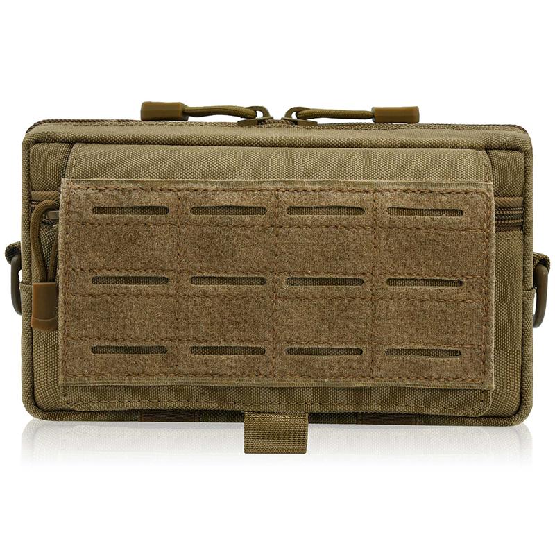 Outdoor Molle Admin Pouch 1000D EDC Utility Pouches Hunting Tools Storage Pouch Tactical Chest Bag Backpack Accessory Pack