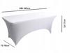 Table Cover 180Cm White Elastic
