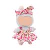 Plush Vinyl Face Doll Clothes Skirts Plush Bag Charm Little Clothes Hairband Girl Juguates&Doll Accessories Fashion Toys
