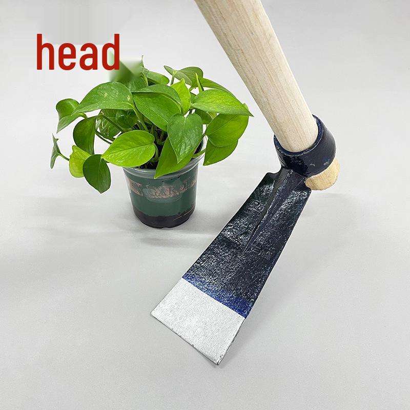 Manganese Steel Integrated Agricultural Hoe for Digging, Planting, and Soil Turning