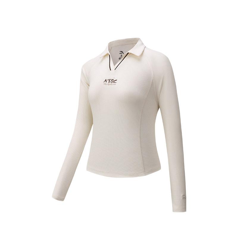 Anta Simple Letter Slim Fit Comfortable Versatile Knitted Sweater Women tops 162618405-1 XL 5890₽