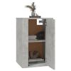 816665 vidaXL Wall-Mounted TV Cabinets 2 Pcs Concrete Grey 40x34.5x60 Cm
