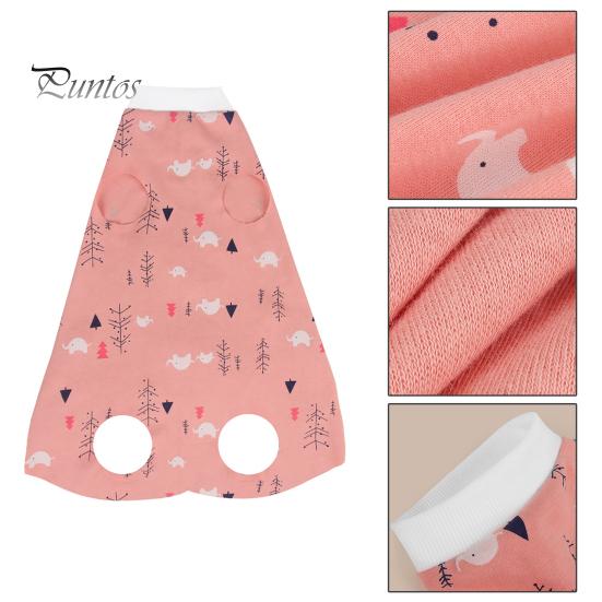 Elastic Cat Collar Cartoon Print Recovery Suit Neck Back Bandage Breathable High Elasticity Onesie Surgery Female Spay Comfortable Neutering