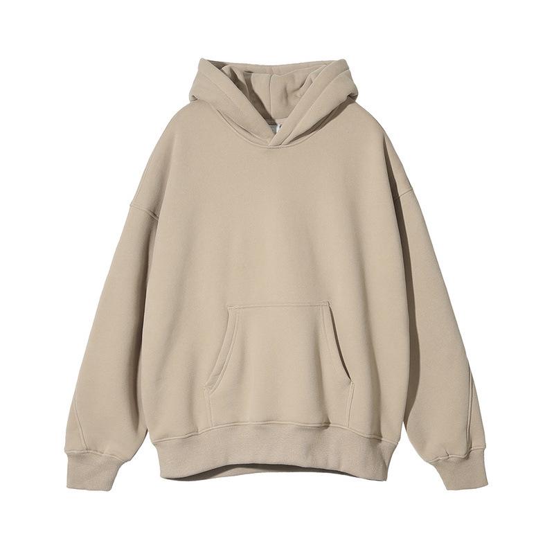 Trendy 400g Sherpa Fleece Hooded Sweatshirt - Non-Shedding
