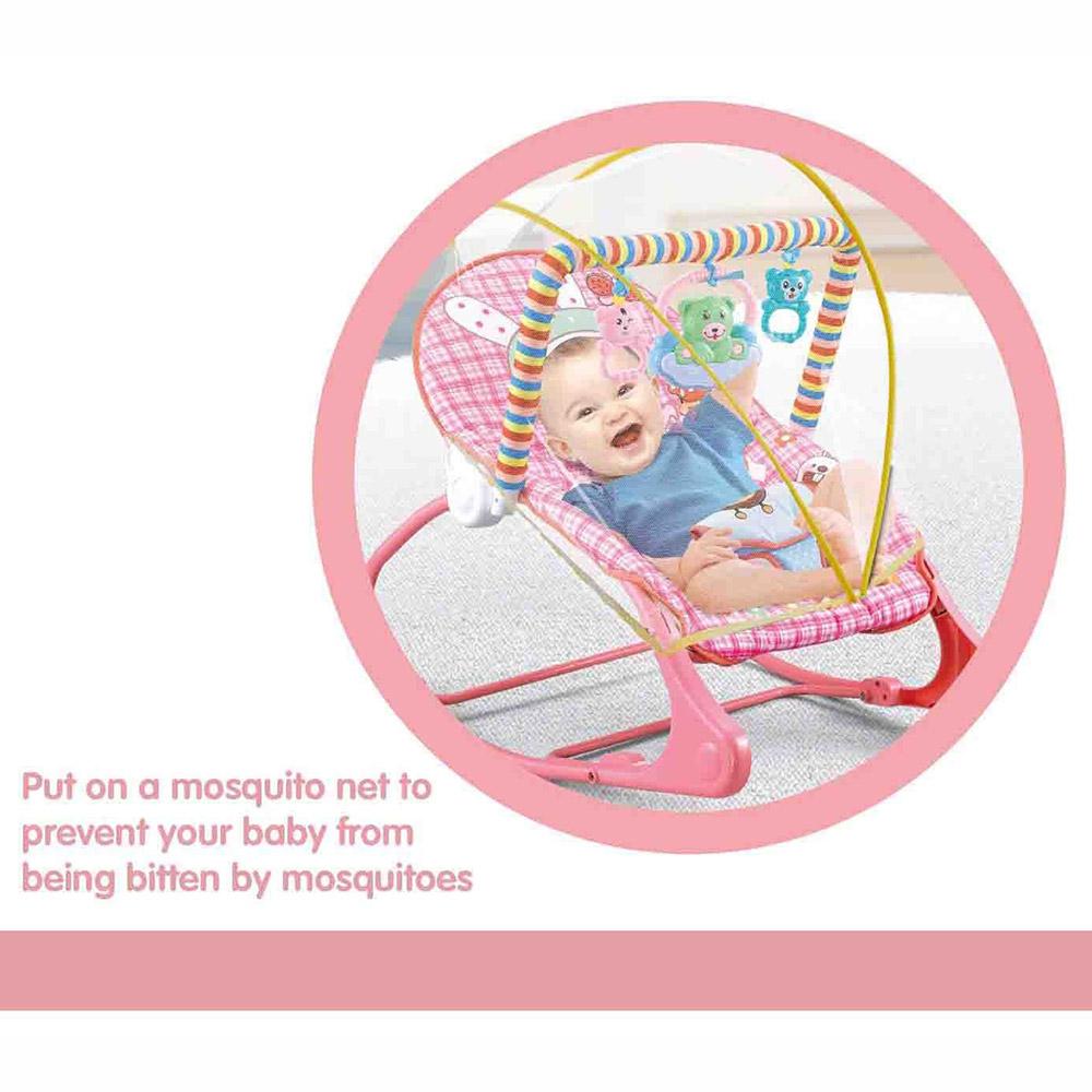 Portable Baby Bouncer Soothing Vibrating Infant