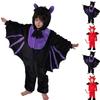 Kids Halloween Hooded Costume Loungewear for Party and Sleepwear