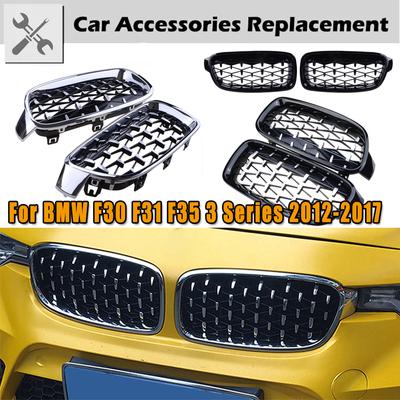 Μπροστινός προφυλακτήρας Kidney Grille Racing Grill Meteor Style Εφαρμογή για BMW F30 F31 F35 3 Series 2012-2017 Αξεσουάρ αυτοκινήτου