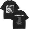 Tame Impala Deadbeat Grafik T-Shirt Vintage gewaschen Psychedelic Rock Unisex Lässiges Baumwoll-T-Shirt Herren Übergröße Kurzarm