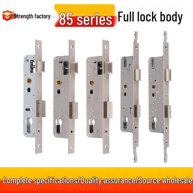 Smart Stainless Steel Fingerprint Lock - Broken Bridge Aluminum, Single/Multi-Point, Alloy Door Lock (8535, 8520, 8530)