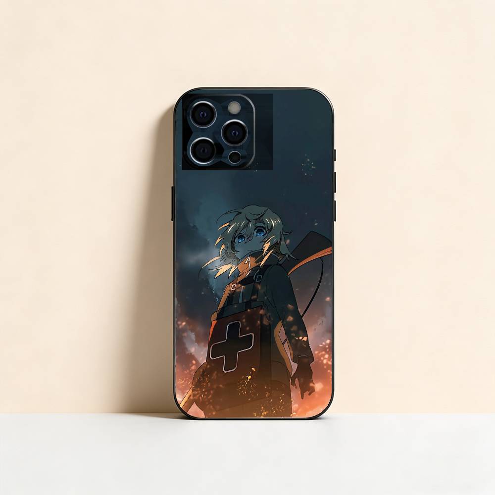 C-Comic Y-Youjo S-Senki Phone Case For iPhone 17,16,15,14,13,12,11 Plus,Pro Max,XS,Soft Silicone Black Cover