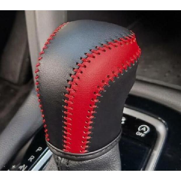 Cover Trim Black Console Gear Shift Knob For Toyota Corolla Cross - Red