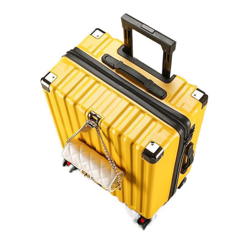 30-Inch Large Capacity Suitcase with Silent Wheels, Pressure-Resistant, Scratch-Resistant, and Combination Lock