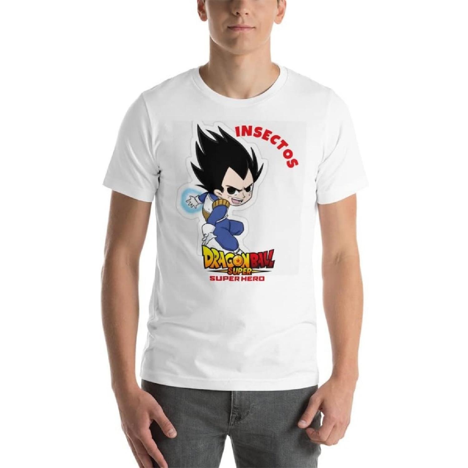 

Vegeta dbs t Shirt XXXXXL білий