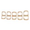 Finger Splint Waterproof Breathable Protective Joint Stabilizer Finger Support Brace for Broken Bent Finger 5pcs
