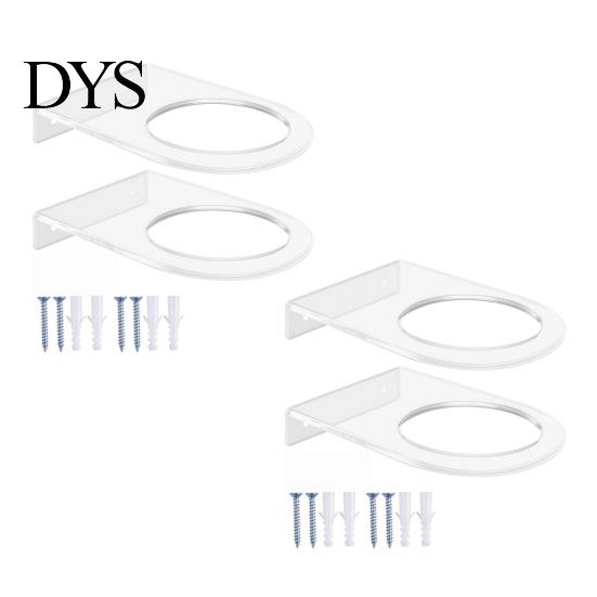 Wall Mounted Ball Rack Basketball Mount Display Rack, Durable Acrylic Storage Holder, Garage Indoor Solution Home Gym for Soccer Volleyball