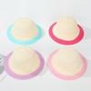 Scenic spot stall supply, summer baby hats, sun protection children's straw hats, children's sun hats, summer cool hats, children's hats