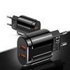 Dual-Port 2USB Charger 5V2.4A for Huawei/Apple – US & EU Standards