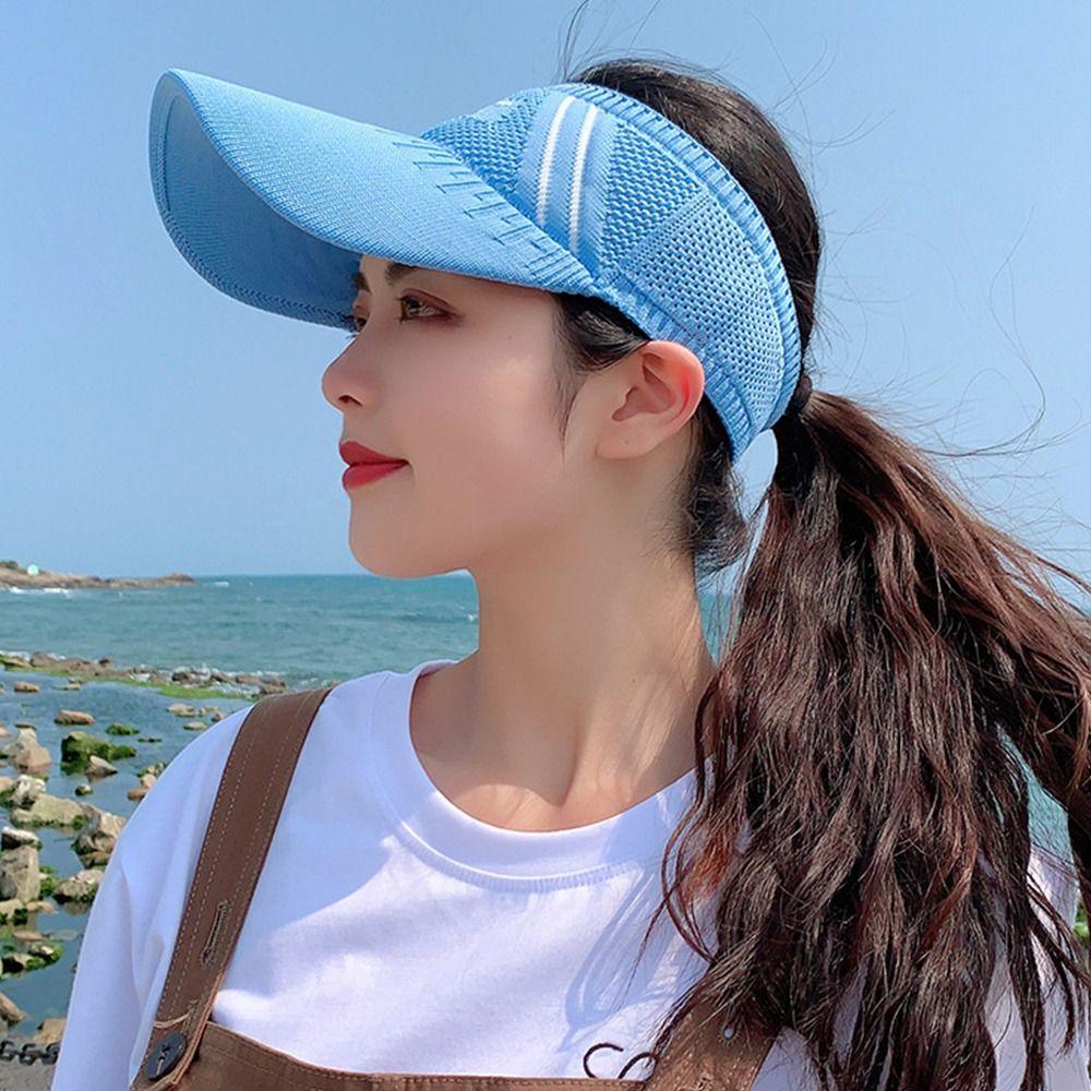 Sunscreen Baseball Cap Breathable Ponytail Hat Fashion Sun Hats  Outdoor Sport