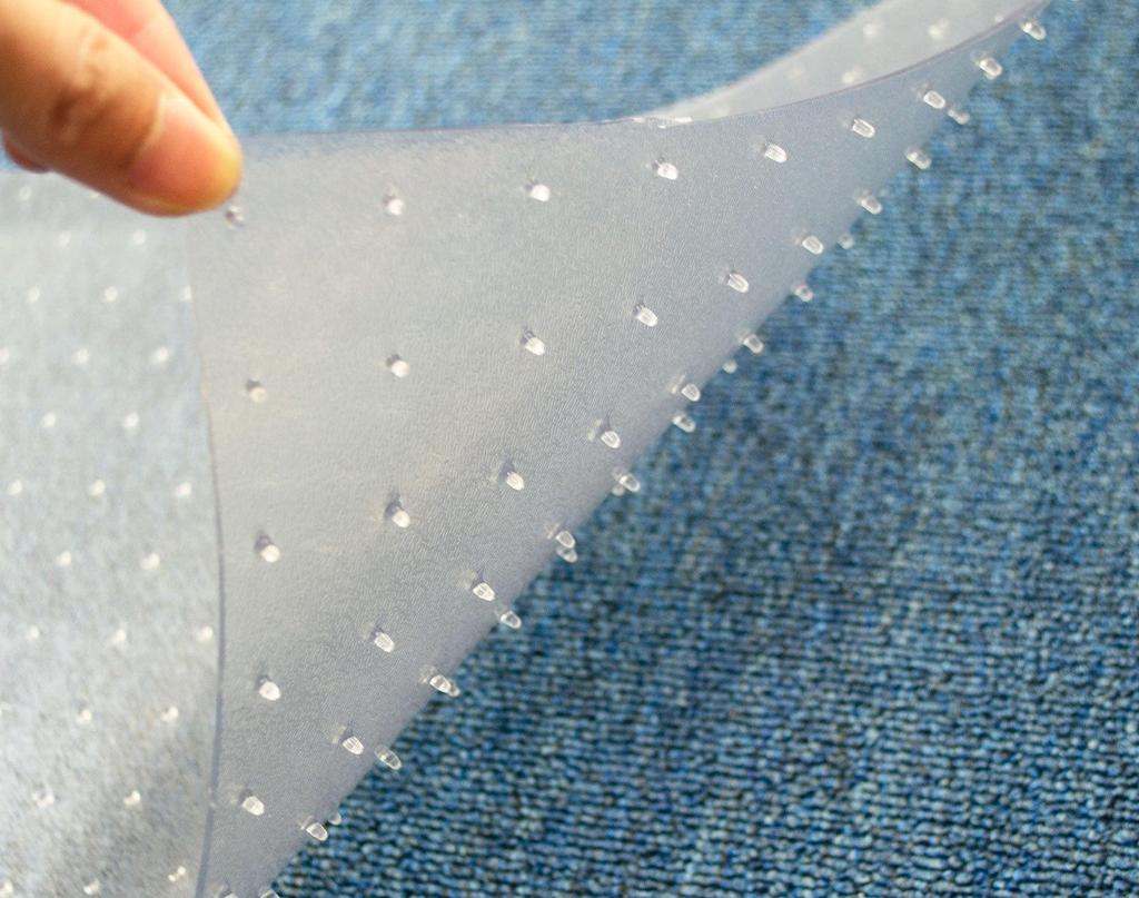 PVC Pet Scratch-Resistant Carpet Protector: Transparent Floor Mat To Prevent Cats from Scratching Doors.