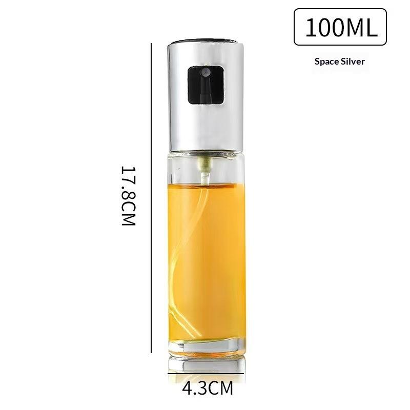 Hot BBQ Baking Olive Oil Spray Bottle Oil Press-type Spray Glass Bottle Spray Bottles BQ Sprayer Seasoning Bottle Kitchen