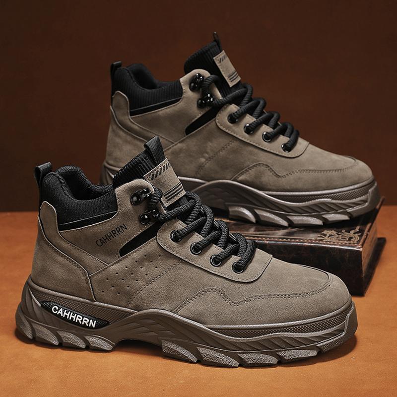 Fashion CYYTL Mens Boots Casual Shoes Winter Cowboy Combat Tactical Motorcycle Chelsea Ankle Work Leather Outdoor Hiking Designer Luxury