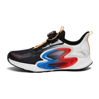 Monthly Breathable Lightweight Running Shoes Kids Sneakers Black White Silver 312325519-8