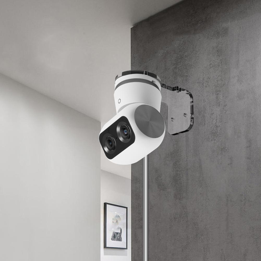 Wandhalterung Acrylhalterung Ohne Bohren/Bohren Installieren Klebende Wandhalterung Kamera-Halterung für Eufy Security Indoor Cam S350